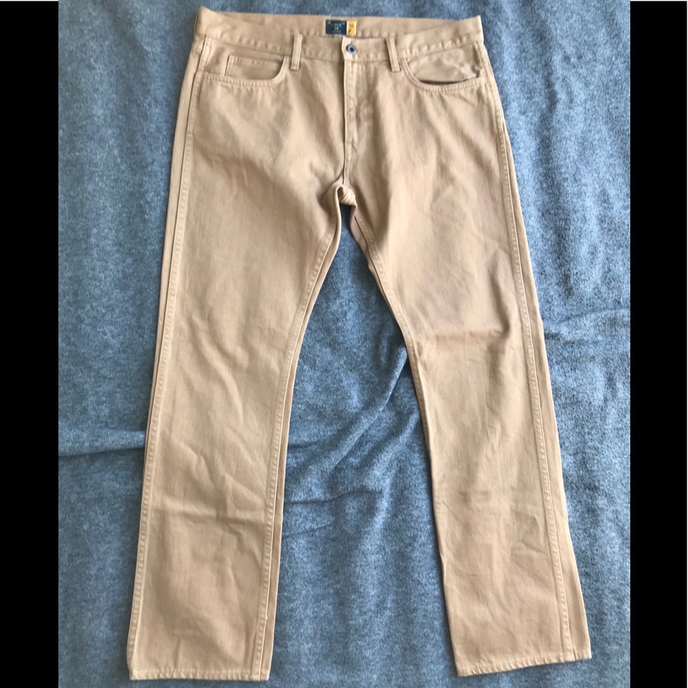 Men’s JCrew 484 Rust Color Jeans-36 x 32